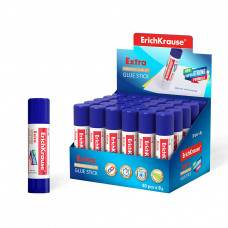 Клей-карандаш ErichKrause® Extra, 21г (в коробке-дисплее по 20 шт.)