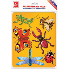 Трафарет ЛУЧ НАСЕКОМЫЕ, пластик. Луч 10С535-08