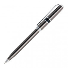Ручка шариковая MONZA, темный металл, картонный футляр. Manzoni MON3233-B