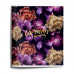 Тетрадь 48 л., А5, клетка, LOREX FLORISTIC COLLECTION, soft touch, фольга золото, двойная обложка. LOREX LXCBCL-FC*