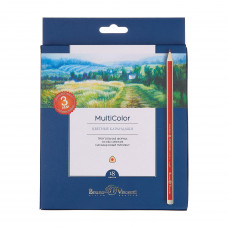 Карандаши BrunoVisconti® цветные,18  цветов  MultiColor Арт. 30-0003