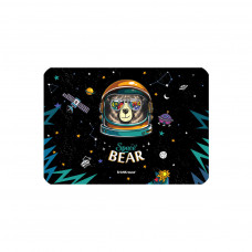 Подкладка настольная пластиковая ErichKrause® Space Bear, А4 (в пакете по 12 шт.)