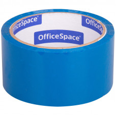 Клейкая лента упаковочная OfficeSpace, 48мм*40м, 45мкм, синяя, ШК OfficeSpace КЛ_6290