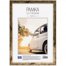 Рамка пластиковая 21*30см, OfficeSpace, №6/1, античное золото OfficeSpace РП_17692