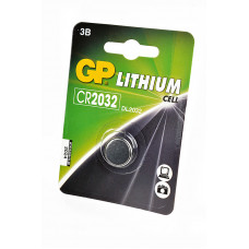 Элемент питания GP Lithium GPCR2032-2CR1 CR2032 BL1