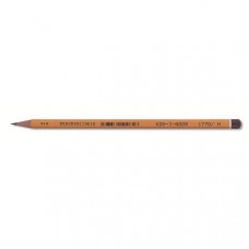 Карандаш KOH-I-NOOR 1770 Black Sun H заточенный. Koh-I-Noor 1770-H