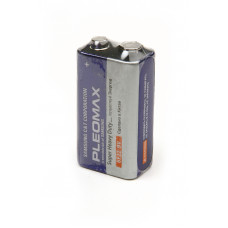 Батарея PLEOMAX 6F22 SR1, в упак 10 шт цена за 1шт.