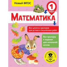Кулаков А.А. Математика. Все цепочки примеров для устных и письменных работ. 1 класс