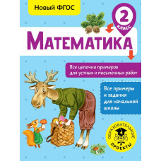 Кулаков А.А. Математика. Все цепочки примеров для устных и письменных работ. 2 класс