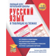 Русский язык в таблицах и схемах. 1-4 кл. Полный курс начальной школы. /Жуковина.